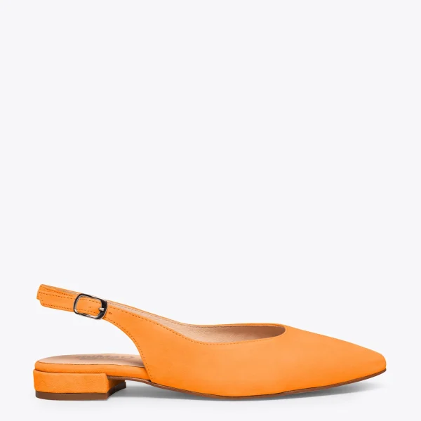 vente en ligne pas cher MiMaO ShopOnline BRUNCH – Chaussures Sans Talon Pour Femmes ORANGE 1