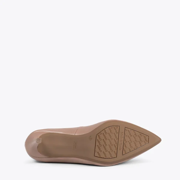 MiMaO ShopOnline ÉLÉGANCE- Stiletto Avec Ornement Métallisé TAUPE des prix incroyables 6