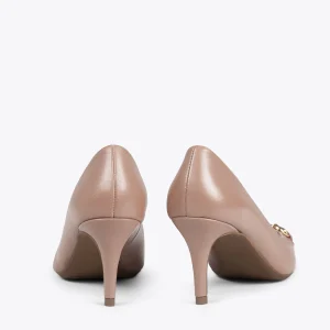 MiMaO ShopOnline ÉLÉGANCE- Stiletto Avec Ornement Métallisé TAUPE des prix incroyables 13