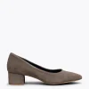 MiMaO ShopOnline URBAN TREND – Chaussure à Bout Carré TAUPE marques de renommée 25