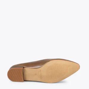 mode MiMaO ShopOnline MARIE – Chaussures Plates à Bout Pointu TAUPE 17