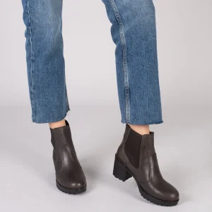 MiMaO ShopOnline SOHO – Bottines Chelsea à Talon MARRON garantie de qualité 19