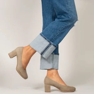 MiMaO ShopOnline URBAN PLATEFORME – Chaussure à Plateforme BEIGE à Talon Moyen authentiques 19