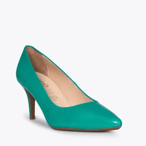 MiMaO ShopOnline STILETTO – Chaussures En Cuir Verni TURQUOISE Avec Talon Aiguille grande qualité 12