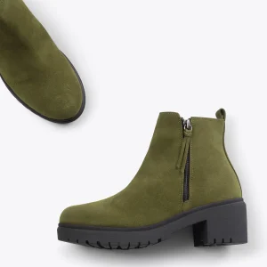 soldes pas cher MiMaO ShopOnline POP – Boot En Cuir VERT Hydrofuge 10