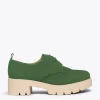 MiMaO ShopOnline CANDEM – Chaussures à Lacets Avec Talon Et Plateforme VERT magasin solde 23