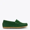 MiMaO ShopOnline MOCCASÍN – Mocassins VERT Pour Enfants En Cuir pas cher marque 25