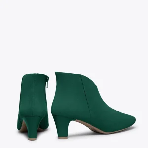 MiMaO ShopOnline LADY – Bottines Avec Décolleté En V VERT Livraison gratuite 13