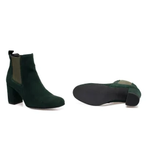 garantis authentique MiMaO ShopOnline BOTTINES URBAN- Bottines à Talon VERT 20