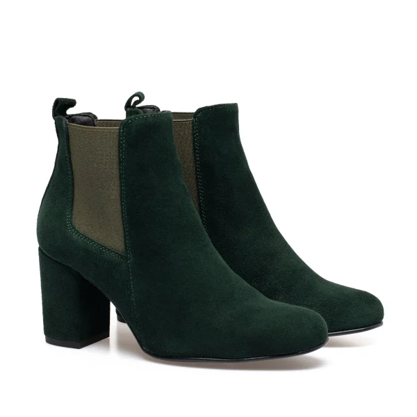 garantis authentique MiMaO ShopOnline BOTTINES URBAN- Bottines à Talon VERT 3