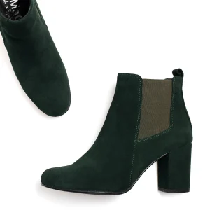 garantis authentique MiMaO ShopOnline BOTTINES URBAN- Bottines à Talon VERT 18