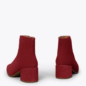 MiMaO ShopOnline CITY – Bottines à Talon Avec Bout Carré VIN qualité supérieure 13