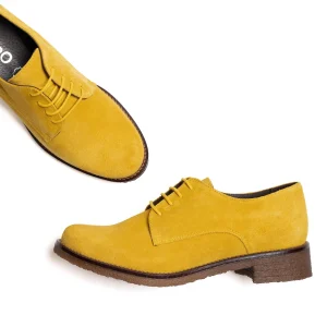 marque pas cher en ligne MiMaO ShopOnline OXFORD- Chaussures Oxford à Lacets Pour Femme JAUNE 18