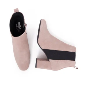 solde en ligne MiMaO ShopOnline BOTTINES URBAN à Talon NUDE 17