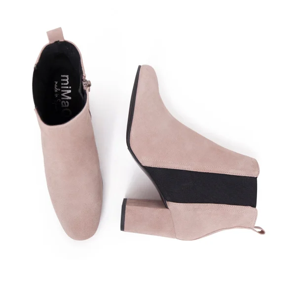 solde en ligne MiMaO ShopOnline BOTTINES URBAN à Talon NUDE 6