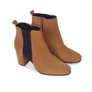 belle MiMaO ShopOnline BOTTINES URBAN à Talon CAMEL 13