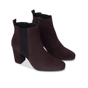 pas cher en ligne MiMaO ShopOnline BOTTINES URBAN à Talon CHOCOLAT 13