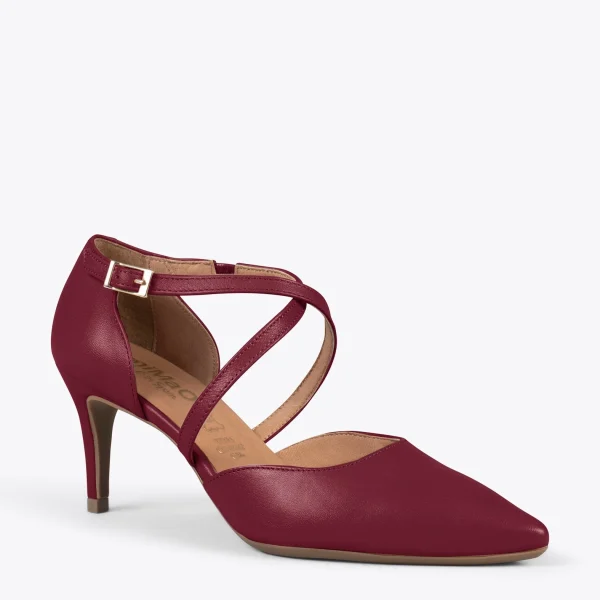 MiMaO ShopOnline COCKTAIL – Chaussures De Soirée à Talon Aiguille BORDEAUX Dernières Nouveautés 5