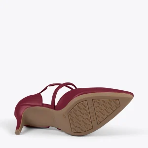 MiMaO ShopOnline COCKTAIL – Chaussures De Soirée à Talon Aiguille BORDEAUX Dernières Nouveautés 17