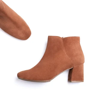 beauté MiMaO ShopOnline DAY – Bottines Casual En Cuir MARRON 16