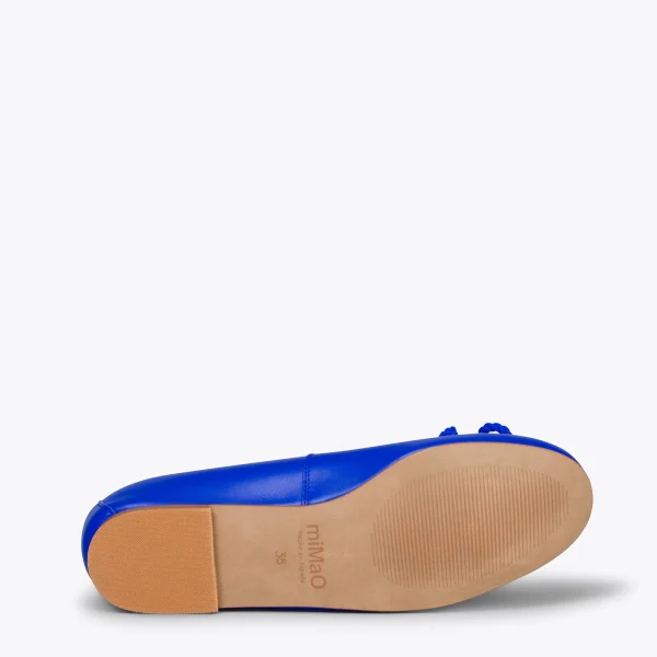 MiMaO ShopOnline BALLET – Ballerines Pour Femmes BLEU ROI authentiques 6