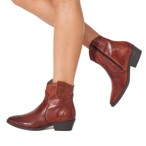 prix abordable MiMaO ShopOnline COW-BOY – Bottine Cowboy Pour Femme MARRON 15