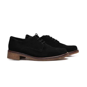 MiMaO ShopOnline OXFORD- Chaussures Oxford à Lacets Pour Femme NOIR SOLDES TOUT À 12