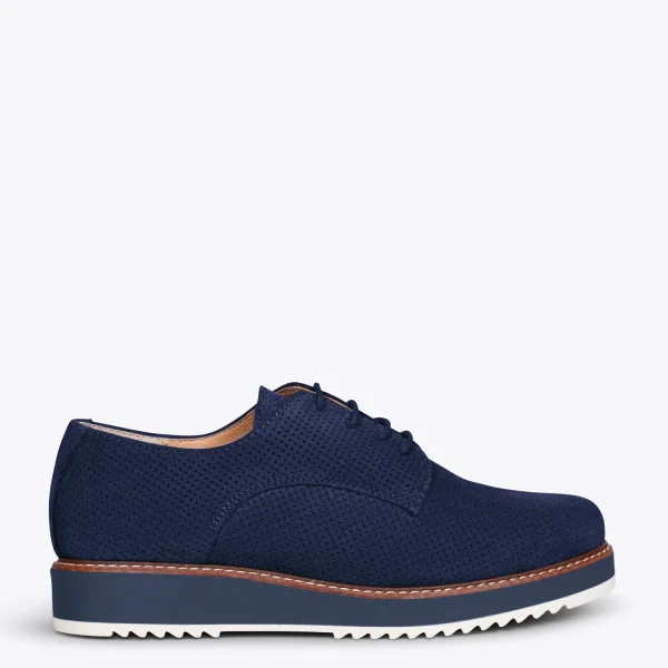 Paris MiMaO ShopOnline INSTA – Chaussures à Lacets BLEU MARINE 1