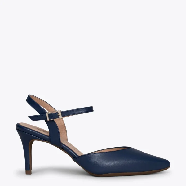 vente en ligne MiMaO ShopOnline DONNA – Chaussures De Soirée Confortables BLEU MARINE 1