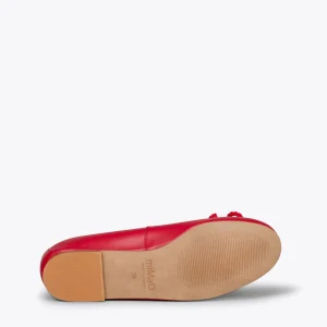 MiMaO ShopOnline BALLET – Ballerines Pour Femmes ROUGE en vente 17