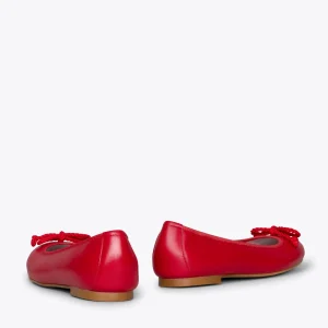 MiMaO ShopOnline BALLET – Ballerines Pour Femmes ROUGE en vente 13