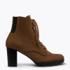 MiMaO ShopOnline LACETS – Botte à Lacets CAMEL Avec Talon boutique en ligne france 23