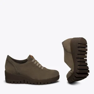 MiMaO ShopOnline SOFT – Blucher En Cuir TAUPE comparez les prix 18