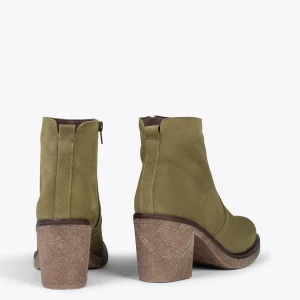 qualité d’originales MiMaO ShopOnline KANSAS – Bottines Country En Cuir VERT 13